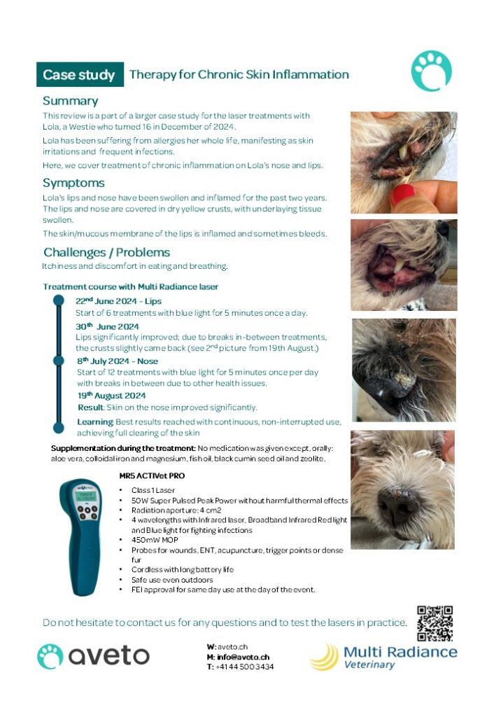 Case study Lola - Chronic inflammation